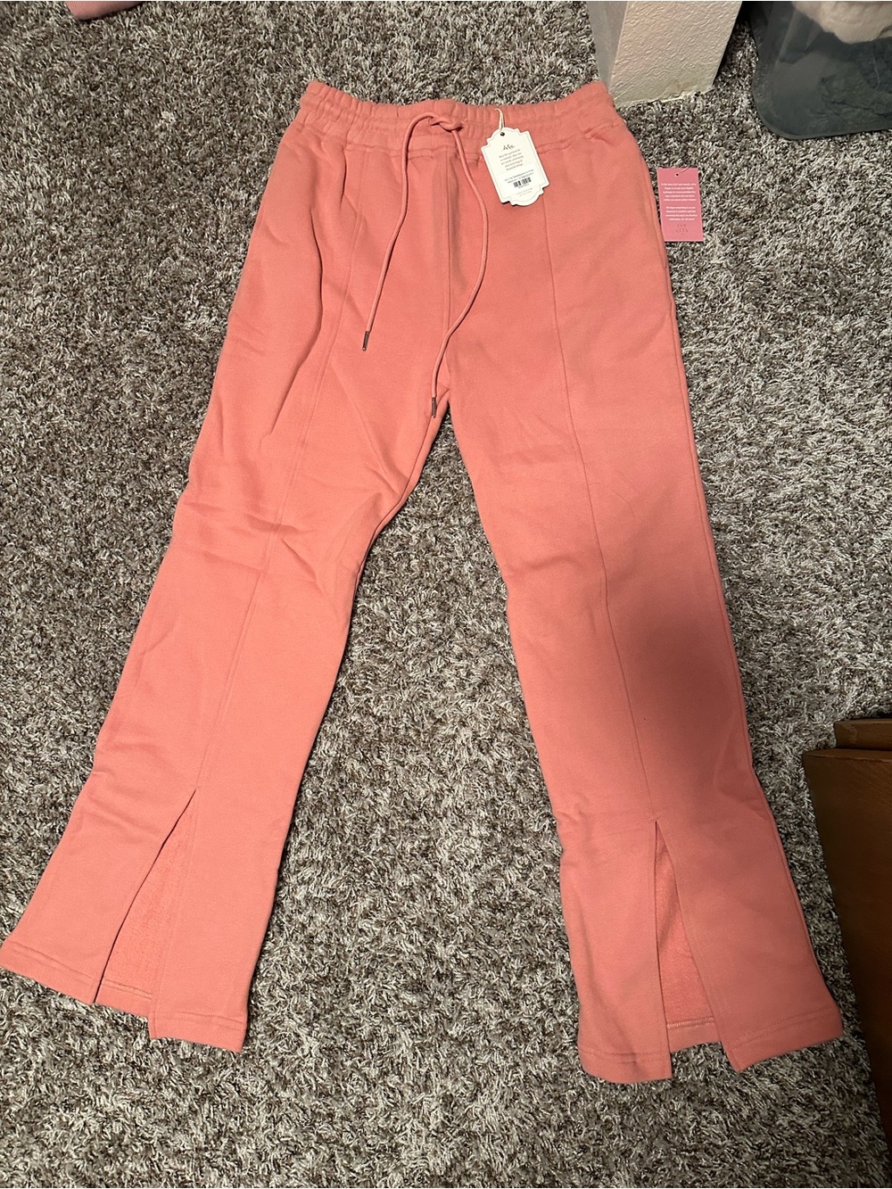 Ivy City Co Sweatpants in Pink
